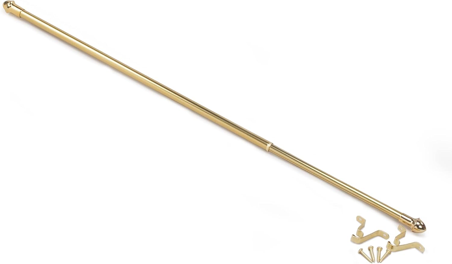 Cafe Rod Gold 48″-86″ pulgadas Extension 716″ pulgadas de diámetro