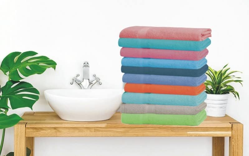 Juego de 4 toallas de baño (27 x 54 pulgadas), toallas de secado rápido, ultra suaves, absorbentes y elegantes para mejorar tu rutina diaria. (juego