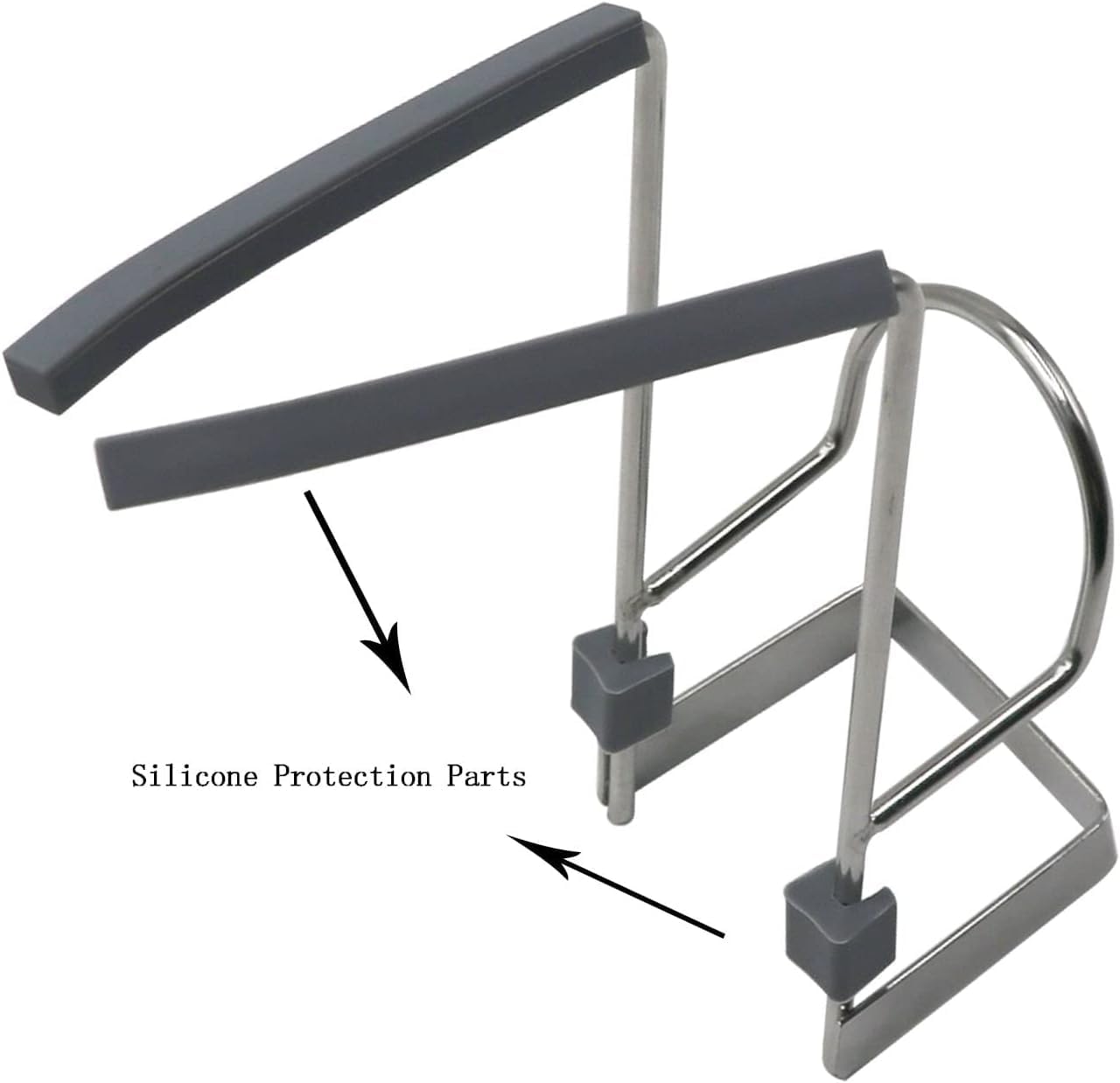 Soporte de esponja de fregadero de acero inoxidable, organizador de cocina y baño pequeño, accesorio para grifo