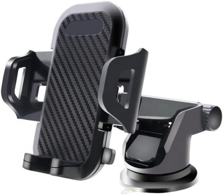 Soporte universal para tablero de instrumentos con ventosa, versión mejorada 2023, con longitud y ángulo ajustables telescópicos para parabrisas,