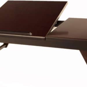 Frenchi Furniture Escritorio de regazo, cereza oscura Frenchi Furniture Escritorio de regazo, cereza oscura