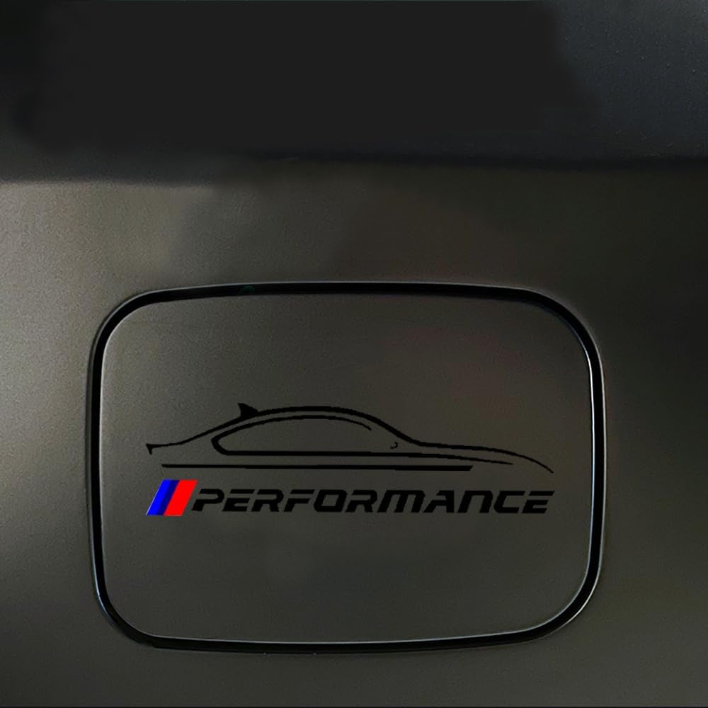 Interesantes calcomanías de vinilo para automóvil, calcomanías para cubierta de medidor de combustible para automóvil, calcomanías de cubierta de