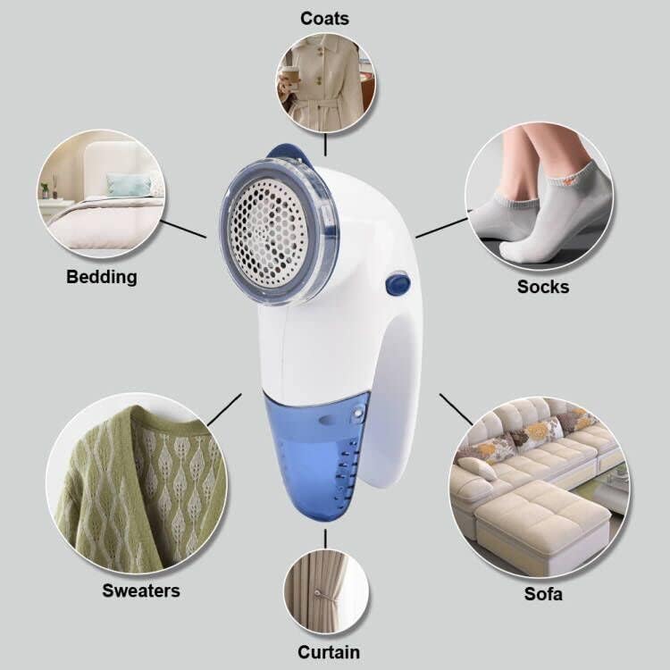 windson Removedor de pelusa para afeitadora de tela, afeitadora de ropa con 5 alturas ajustables, desfuzzer para suéter y pelusas para ropa, muebles