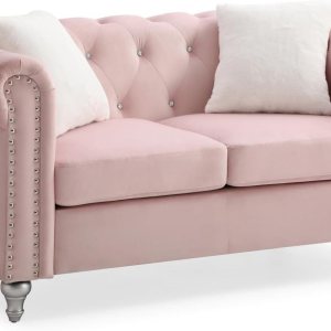 Sillón Glory Furniture Delray, Rosado Sillón Glory Furniture Delray, Rosado