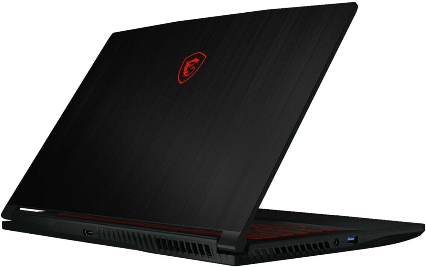 MSI Laptop delgada para juegos GF63, 15.6″ FHD 144Hz, Intel i5-11400H, RTX 3050, 16GB RAM, 512GB NVMe SSD, Windows 11, aluminio negro