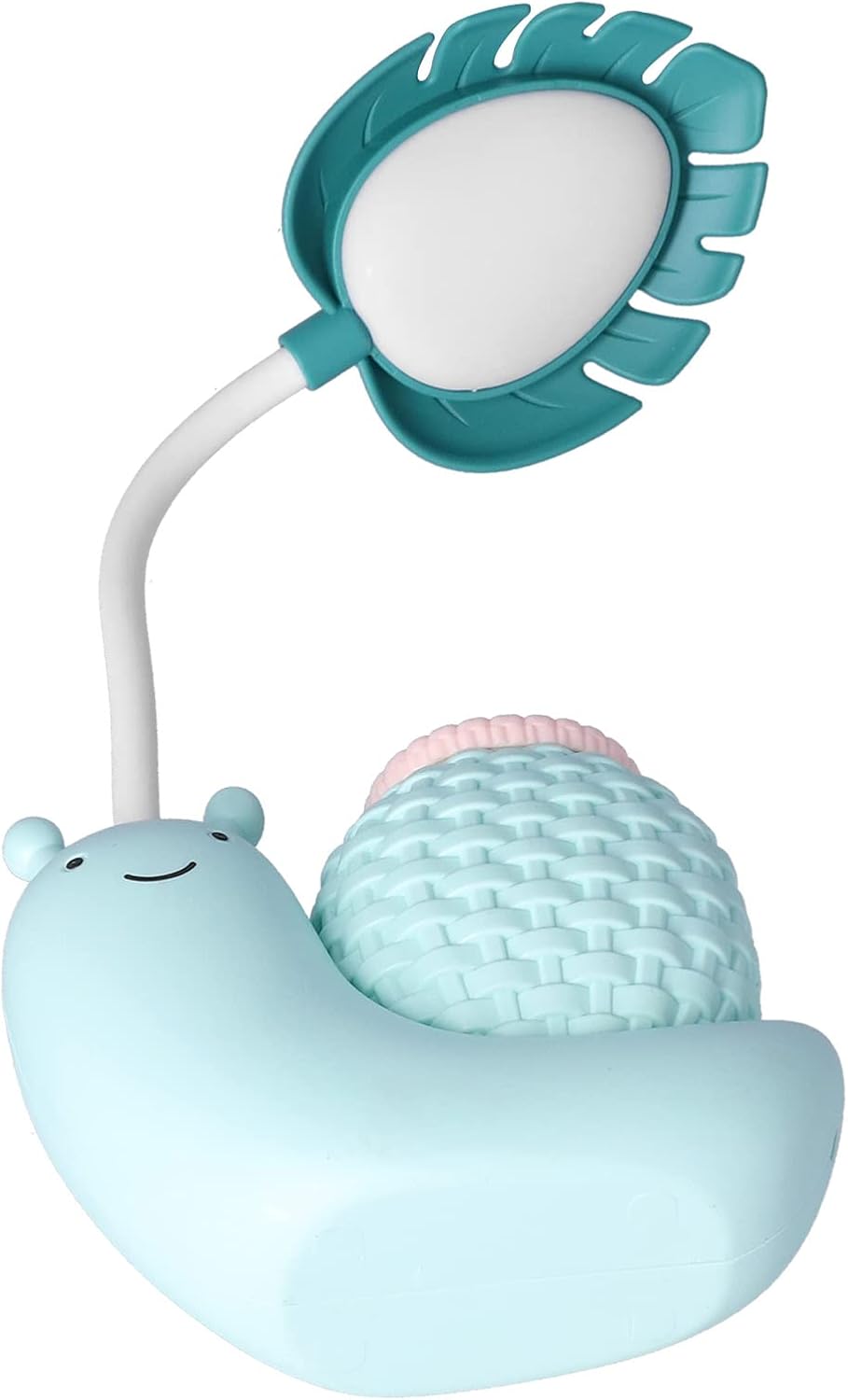 Lámpara de escritorio LED con soporte para bolígrafo, soporte de dibujos animados, lámpara de mesa con múltiples funciones de carga USB, linda luz