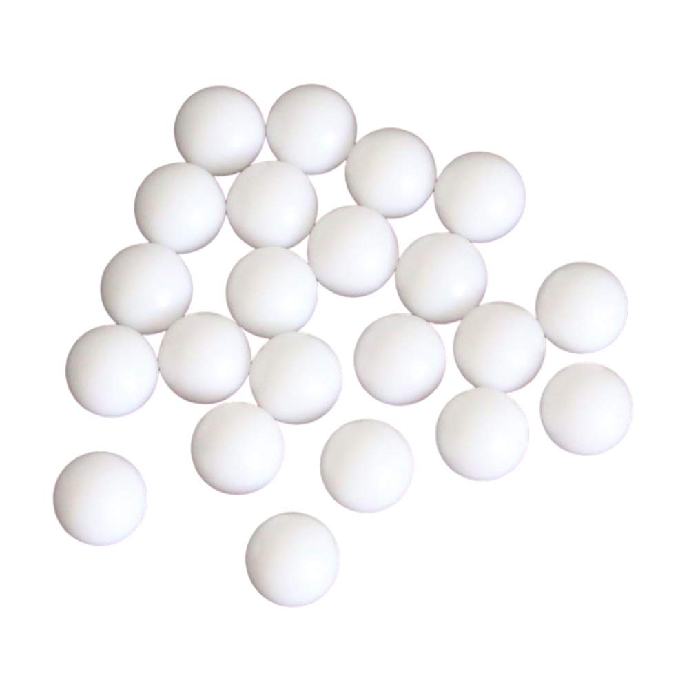 Bolas de rodamiento de plástico sólido de polioximetileno (POM) Delrin de 0.591 in, 500 unidades