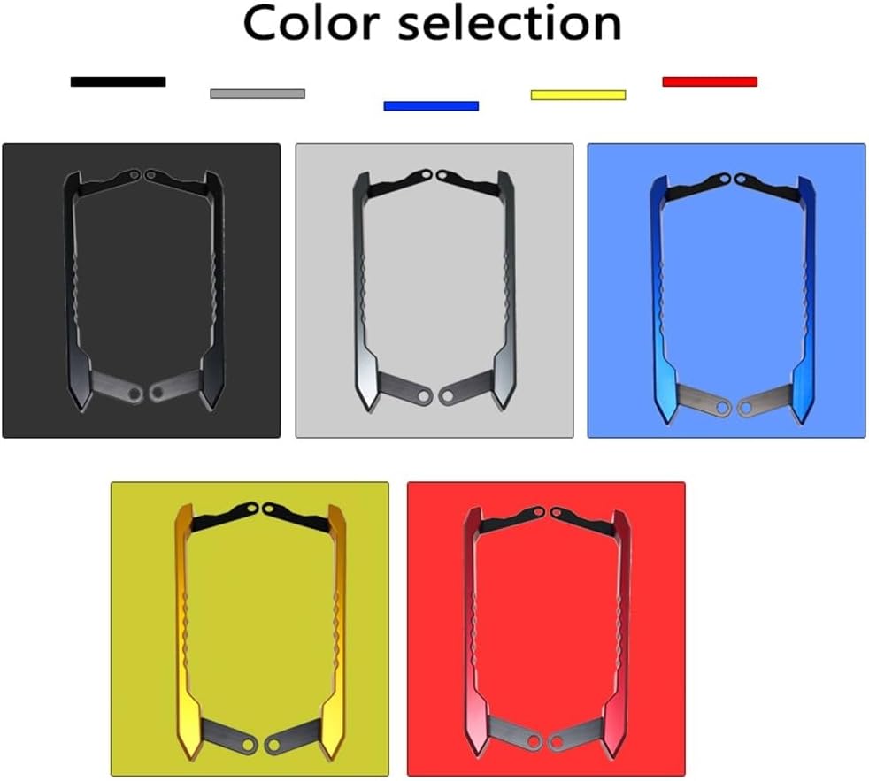 ACLIPS Motorcycle Passenger armrest Motorcycle Rear Grab Bars Rear Seat Pillion Passenger Grab Rail Handle for Y&AMAHA MT09 MT-09 MT 09 FZ09 FZ-09