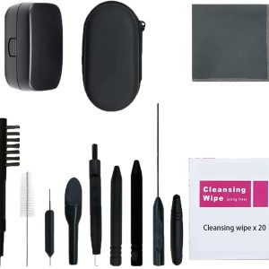 Kit de limpieza de audífonos de 13 piezas, herramientas de cepillo para amplificador auditivo con bucle de cera e imán, adecuado para auriculares, Kit de limpieza de audífonos de 13 piezas, herramientas de cepillo para amplificador auditivo con bucle de cera e imán, adecuado para auriculares,