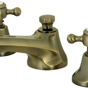 Kingston Brass KS4463BX Grifo de baño extendido de 8 pulgadas, latón antiguo Kingston Brass KS4463BX Grifo de baño extendido de 8 pulgadas, latón antiguo