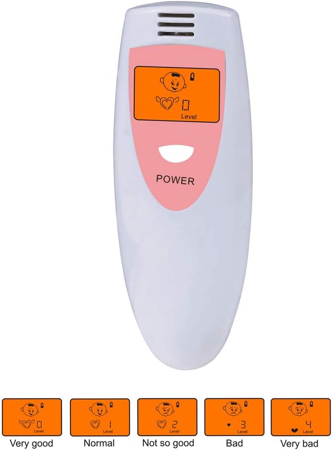 ERYUE Probador de mal aliento, detector portátil de mal aliento para higiene bucal, probador de estado de higiene bucal, herramientas internas para
