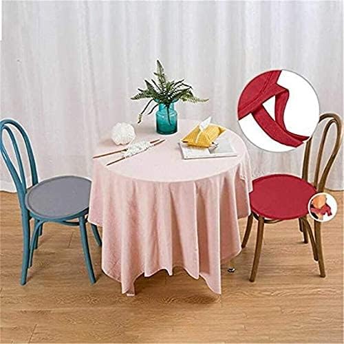 RAILONCH Cojines de silla para interiores y exteriores, cojines de asiento redondos para jardín, patio, hogar, diámetro 15.0 in (2 unidades, azul)