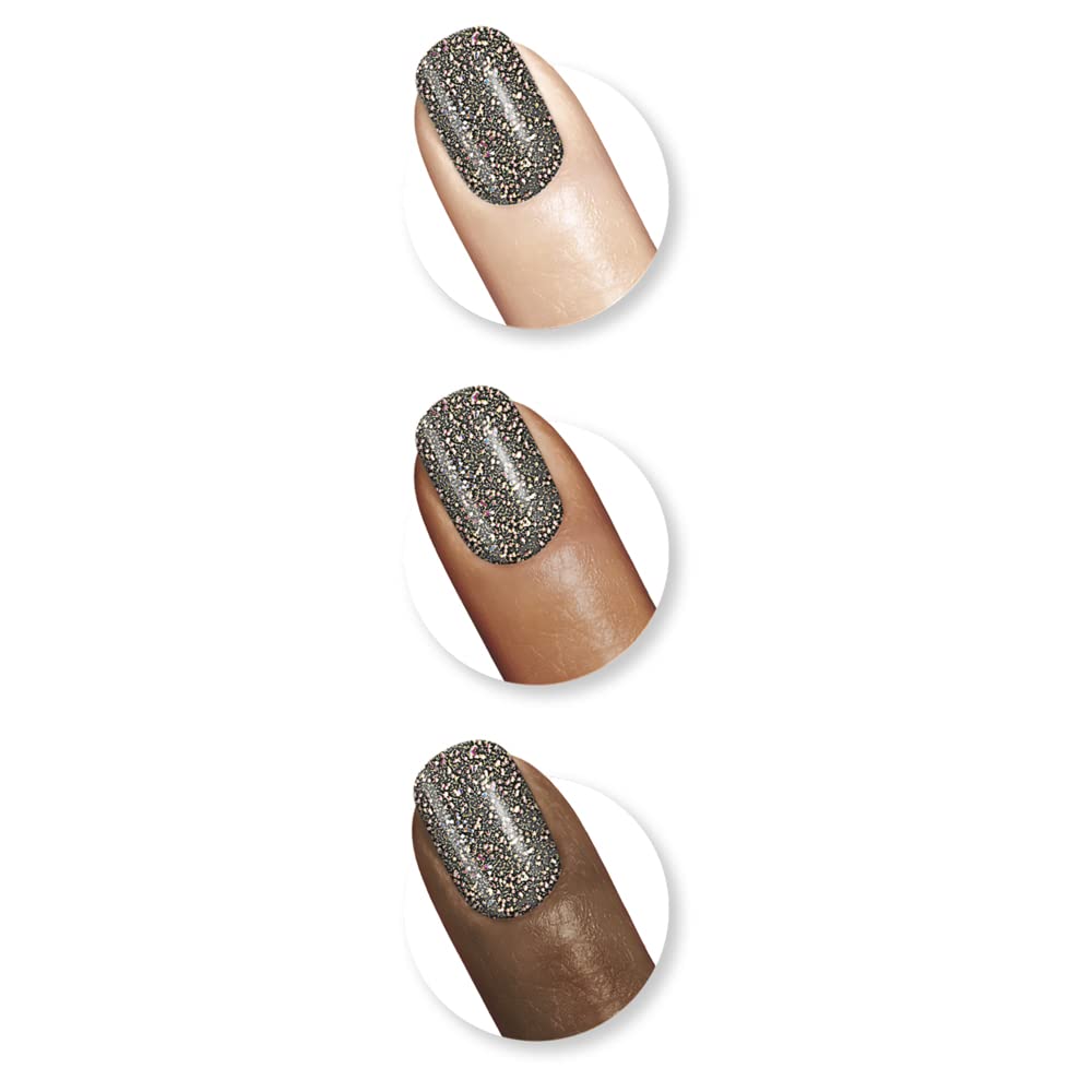 Sally Hansen Xtreme Wear – Esmalte de uñas color plateado tormenta para mujer, 0.4 onzas