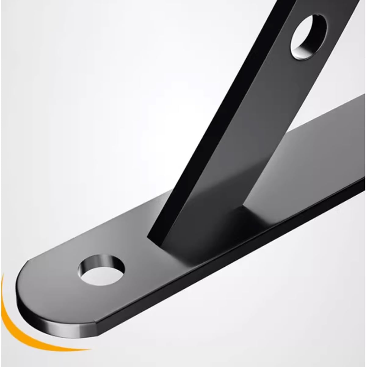 19.7 in 15.7 in 11.8 in 7.9 in 5.9 in Escuadras para Estanterias Fuertes, Soporte Estante Montado Pared para Estanteria Pequeñas, Stands de