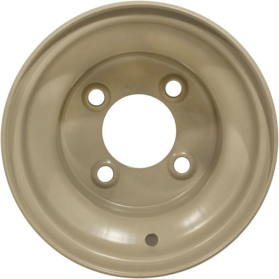 GTW Combo de ruedas y neumáticos para carrito de golf de 8 pulgadas  GTW Stone Steel Wheels on 18×8.5-8 Duro Sawtooth Street Neumáticos  Juego de 4