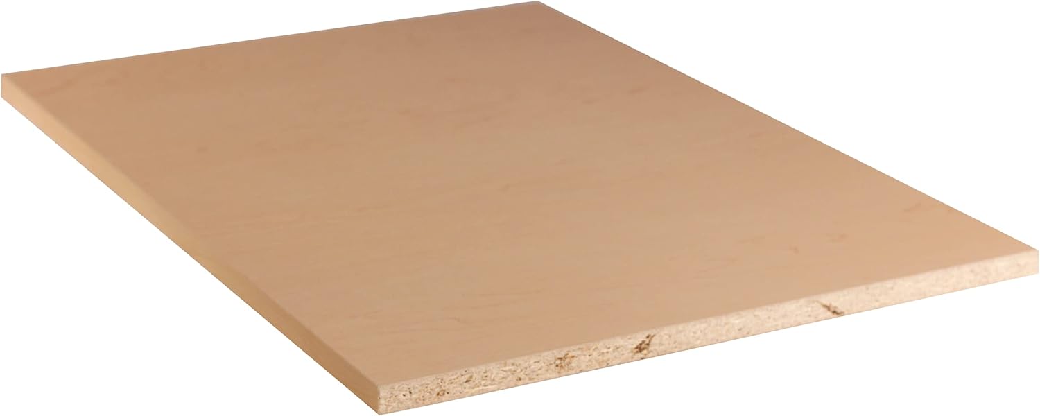 Estante de gabinete de melamina 34 pulgadas, personalizado, cortado a medida. (12 pulgadas de profundidad, 31 pulgadas de longitud)