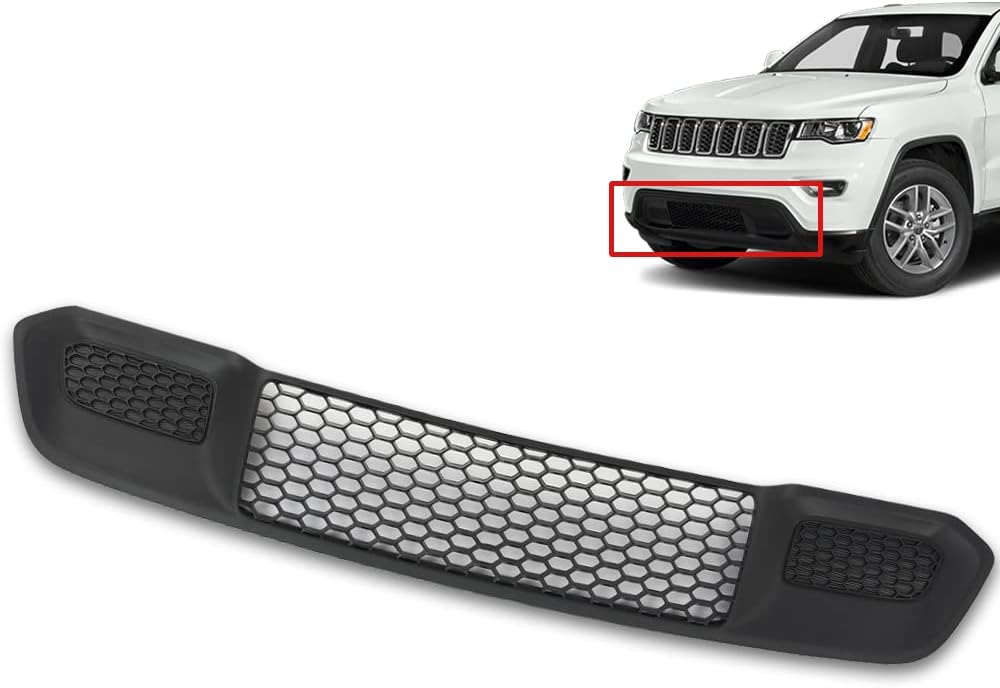 G-PLUS Parachoques delantero inferior compatible con Jeep Grand Cherokee 2017-2022 68310777AB