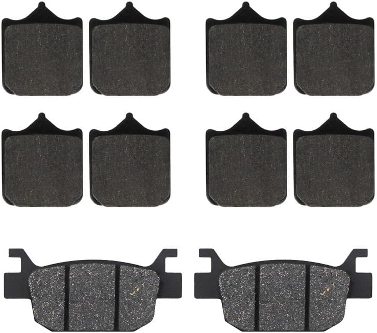 Pastillas de freno delanteras y traseras de la motocicleta para Benelli TRK502 TRK502X TRK 502 Leoncino 500 BJ500 BJ500GS-A BJ 500 (Color  Delantero)
