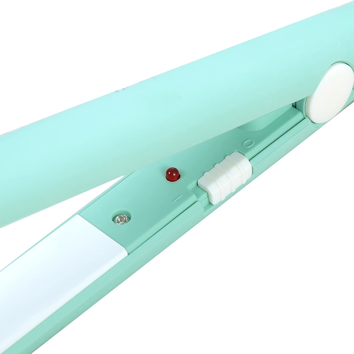 2 en 1 Mini plancha de pelo 4 colores cerámica turmalina ajuste temperatura temperatura belleza plancha plana calefacción rizador para peinar el