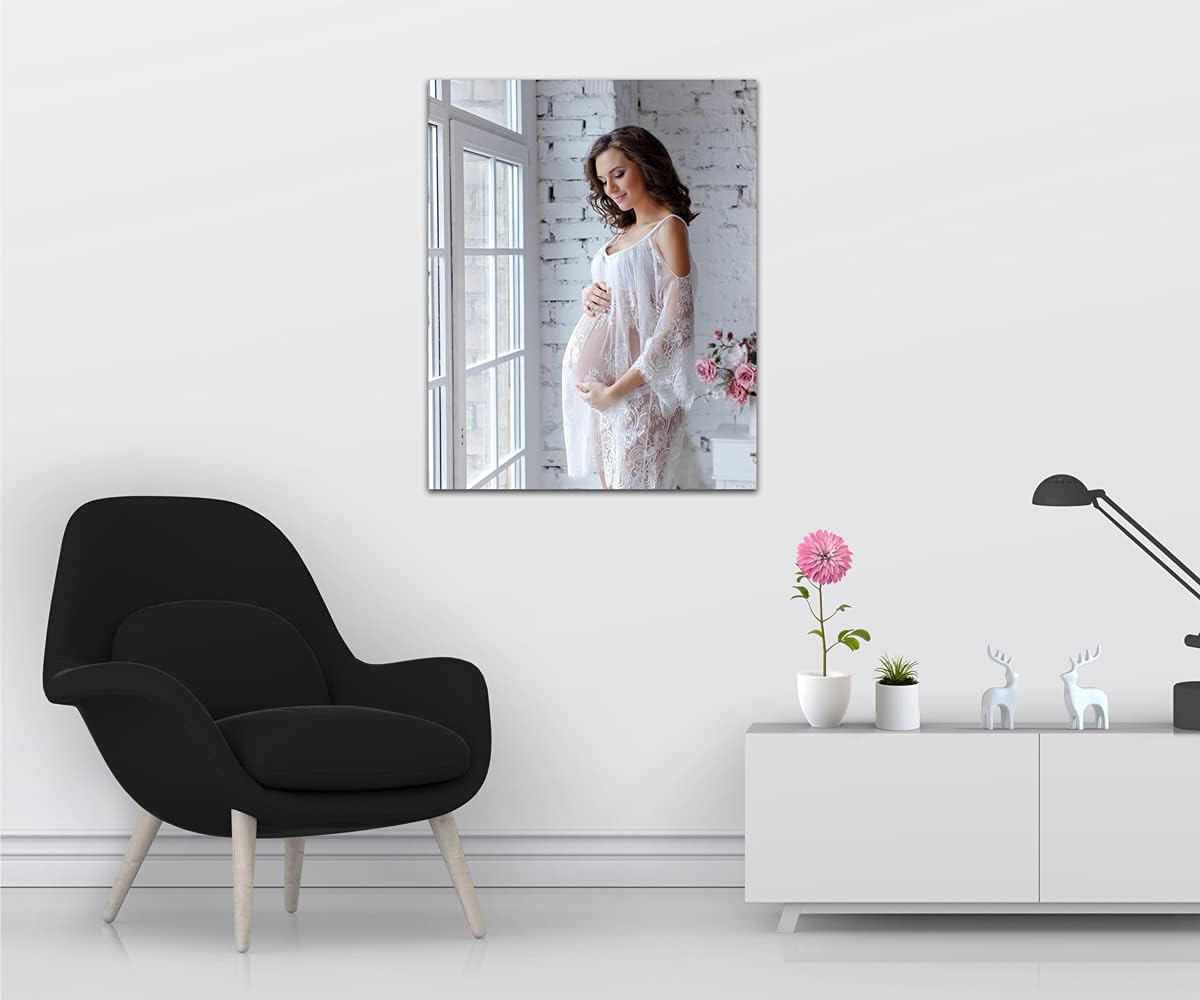 Sunwes Decoraciones del día de San Valentín, impresiones en lienzo personalizadas con tu foto, lienzo personalizado para pared, imprime tus fotos en