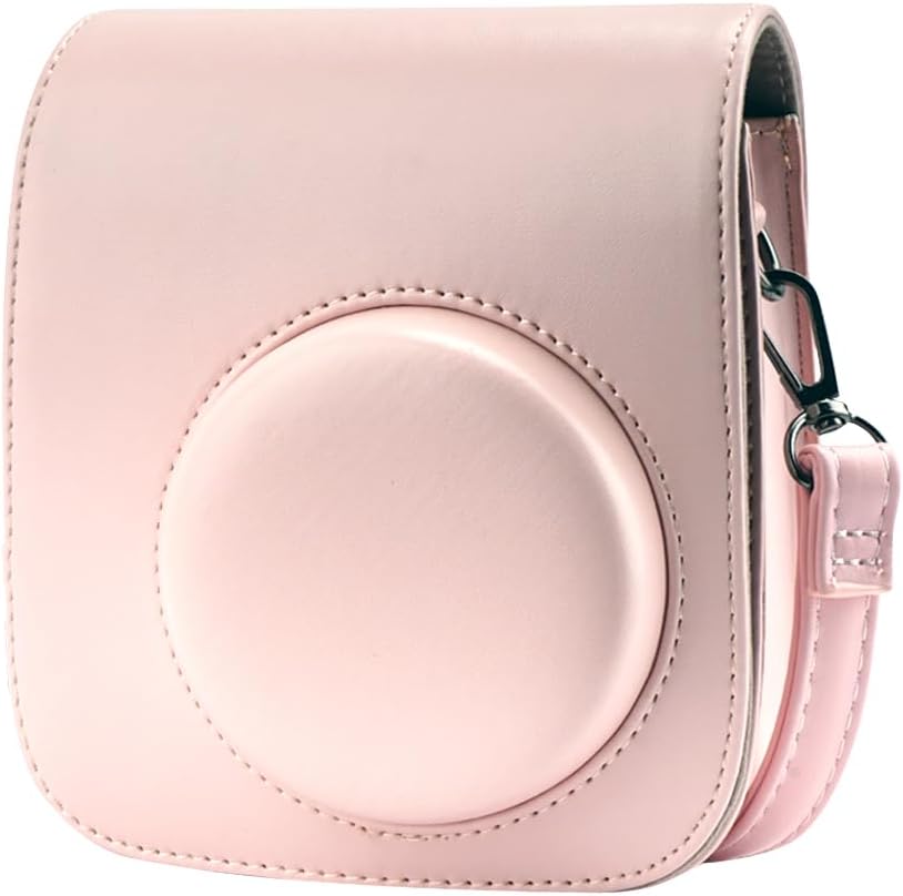 A ANTER Accesorios para cámara instantánea compatibles con cámara de película instantánea Fujifilm Instax Mini 12 11 9, color rosa flor