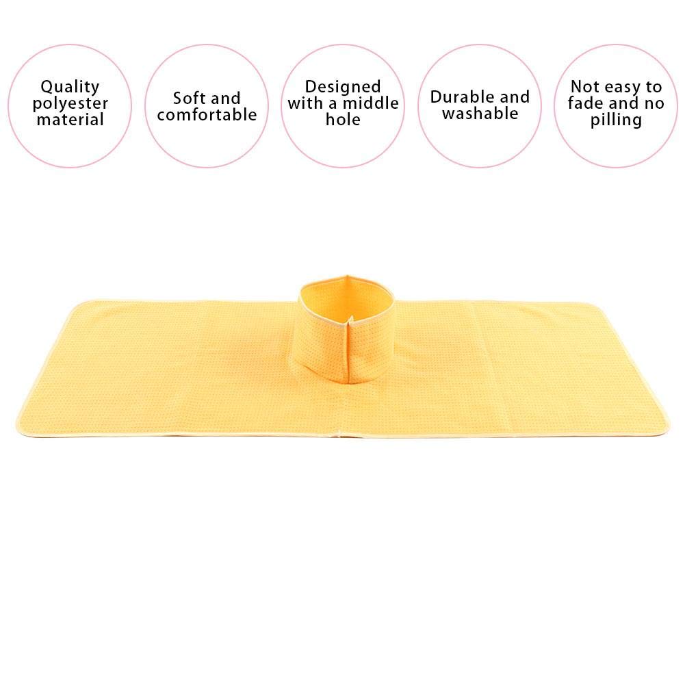 Sábanas de cama de masaje, sofá de masaje de salón de spa, protector de cama de algodón suave con agujero para el aliento facial, toalla de masaje