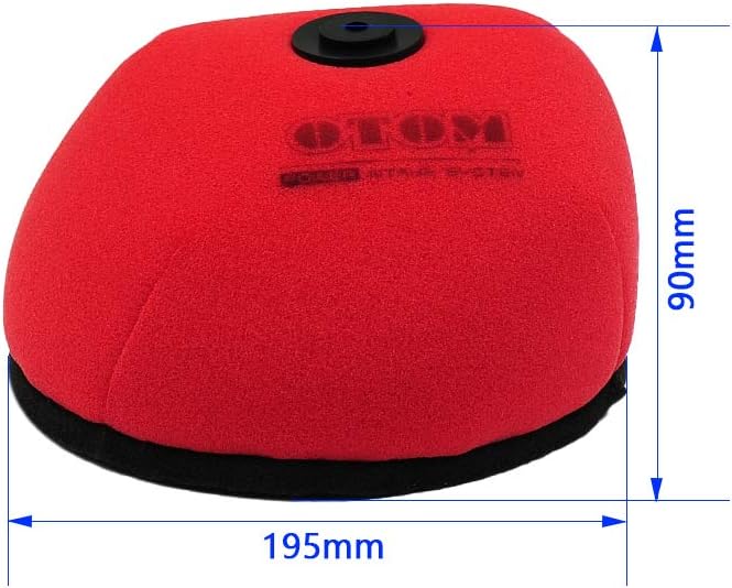 OTOM Elemento de cartucho de filtro de aire de motocicleta para KAWASAKI KX250F 2017-2020 KX450F 2016-18 Motocross Dirt Street Bike Accesorios (2