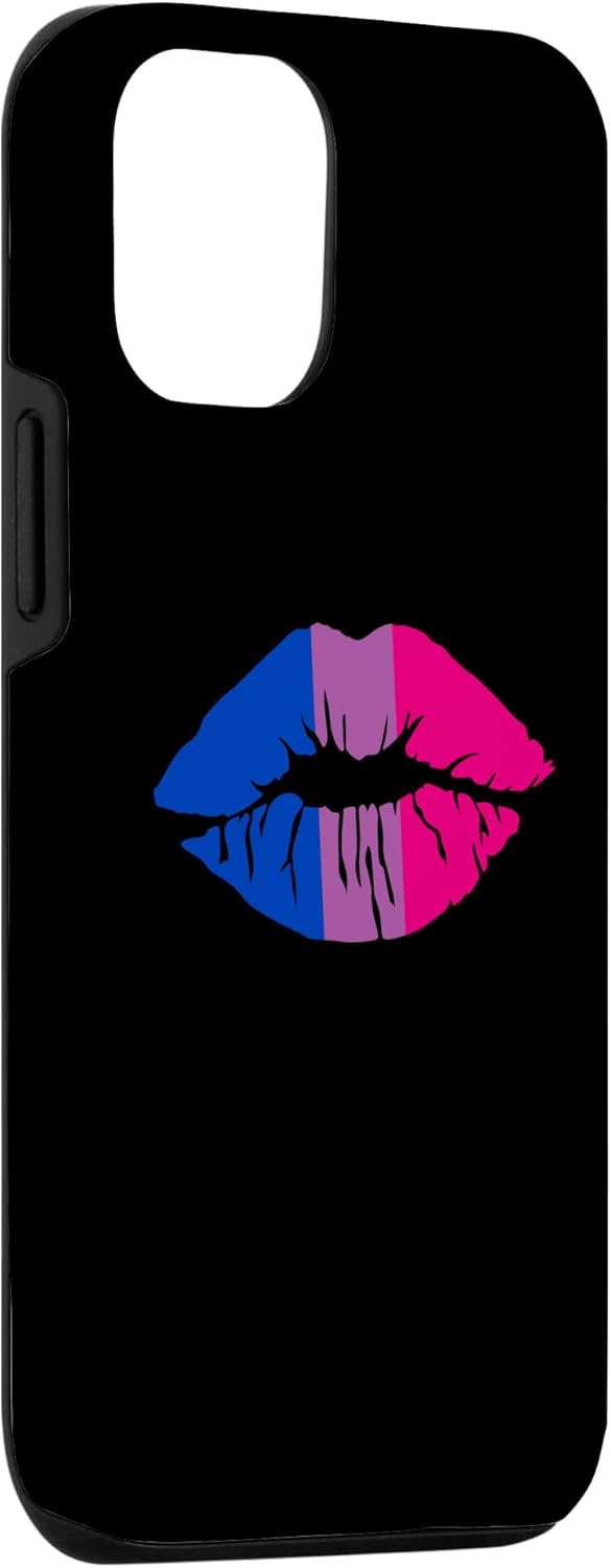 iPhone 1212 Pro Bisexual Lips Kiss Bisexual Beso Beso LGBTQ Bisexual Case