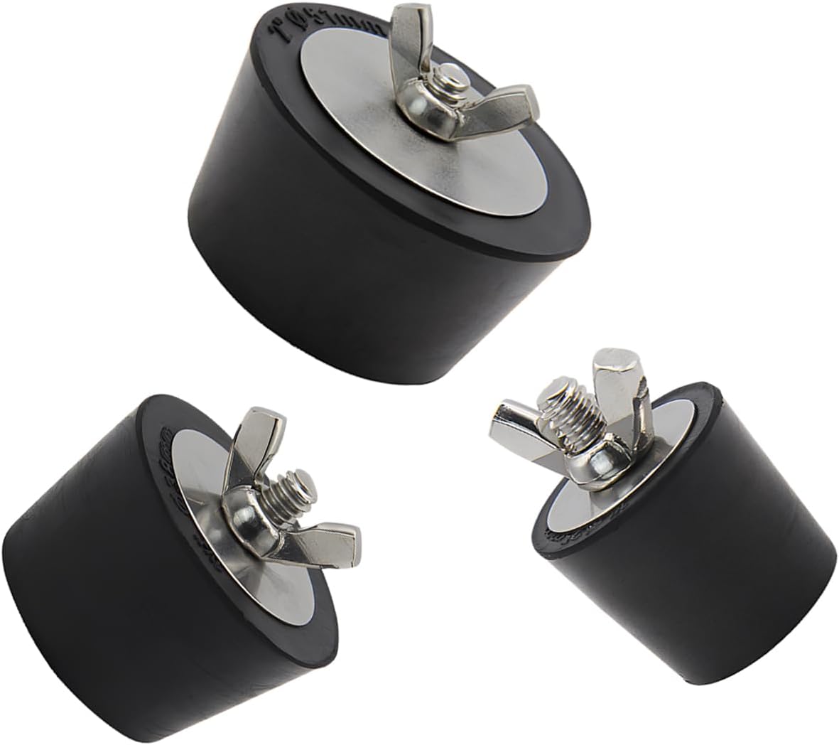 Tapones de piscina de invierno para enchufes de piscina enterrados y terrestres para línea de retorno, tapones de piscina con tornillo de acero