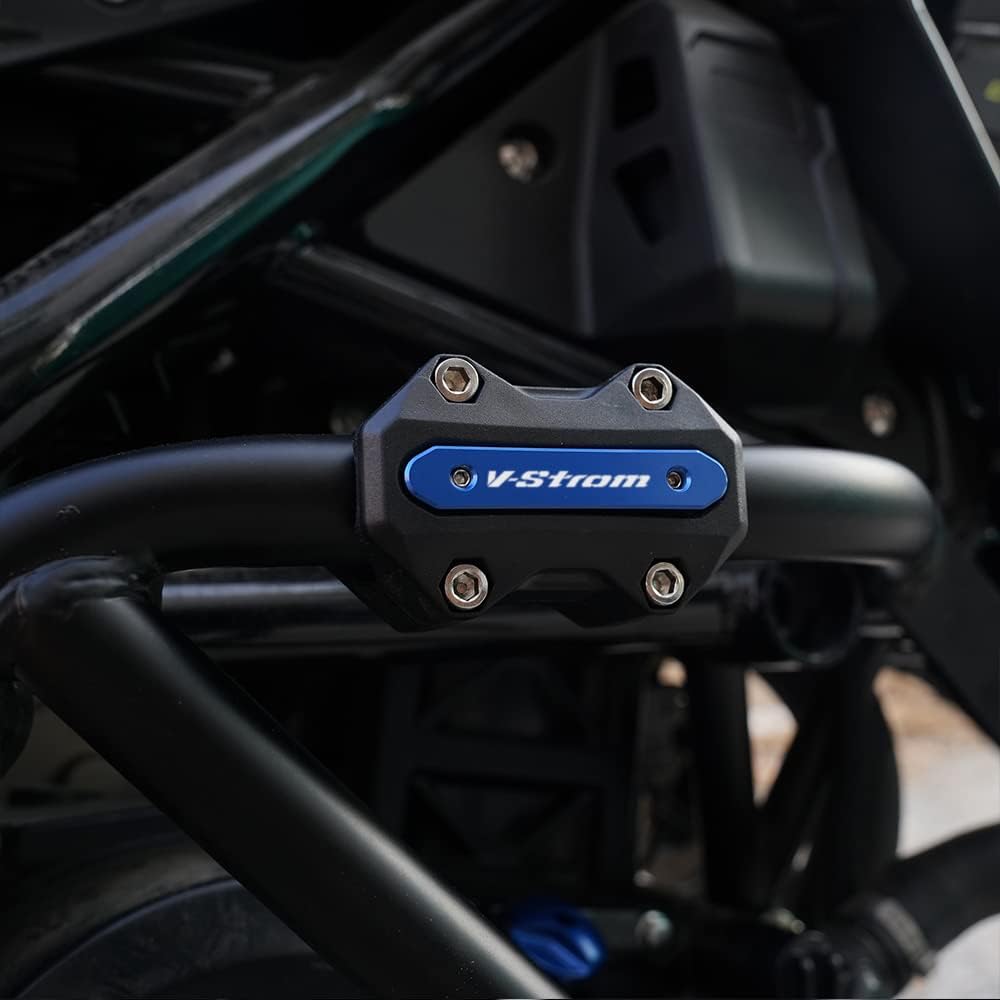 Compatible con Suzuki DL650 DL1000 Vstrom v-Strom 650 1000 10501050XT barras de choque de motocicleta bloque protector de parachoques