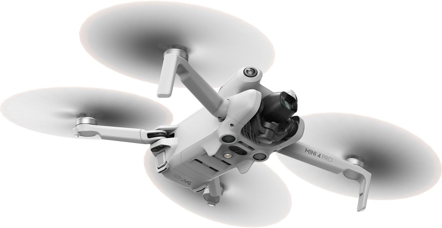DJI Mini 4 Pro Fly More Combo Plus con DJI RC 2 (control remoto de pantalla), CP.MA.00000740.01 Mini-dron plegable con video 4K HDR de menos de 8.78