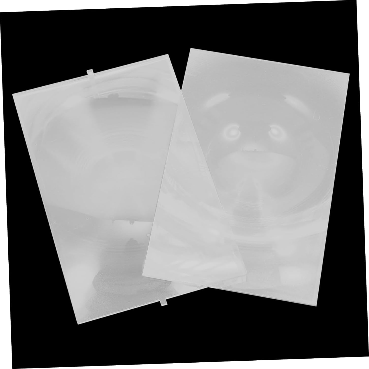 2 unids Fresnel lente Fresnel lente para proyector Lupa Proyector Herramienta Fresnel Lente Pantalla Lupa Pantalla Proyector Monitor para PC Útil