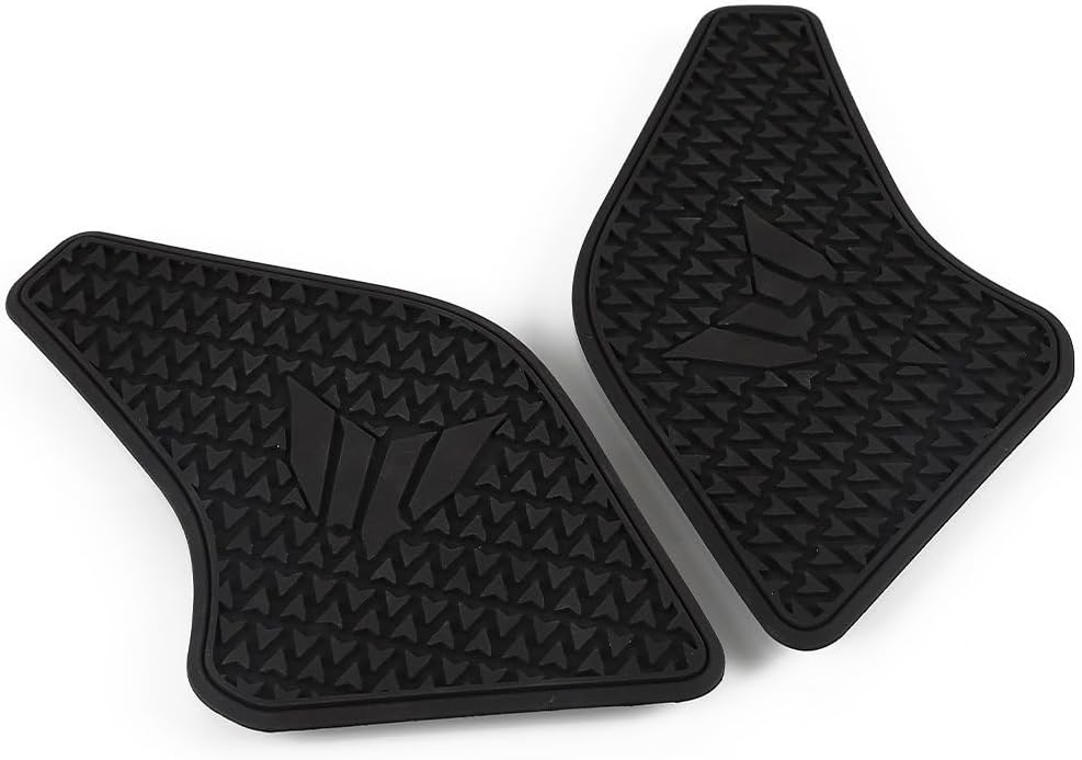 Adhesivo para tanque de combustible de motocicleta, almohadilla lateral para tanque de combustible, almohadillas protectoras, calcomanías de agarre
