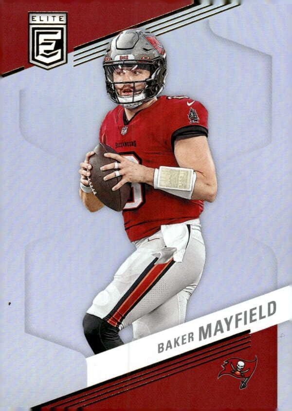 2023 Donruss Elite #9 Baker Mayfield Tampa Bay Buccaneers Official NFL Football Card in Raw (NM or Better) Condition
