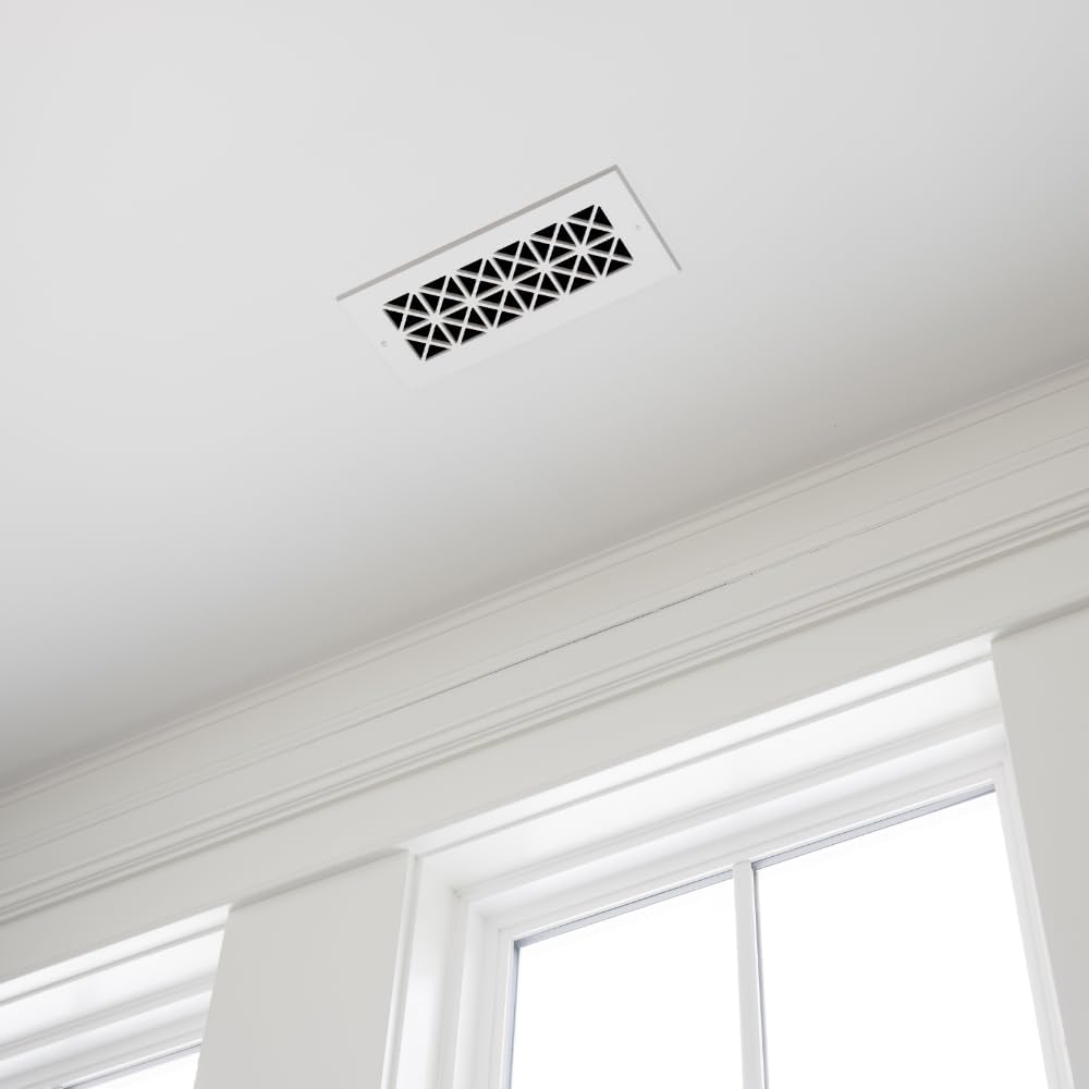 Christopher Scott Design – Cubiertas decorativas personalizadas para ventilación de aire, 4 x 12 pulgadas, cubiertas de ventilación para pared,