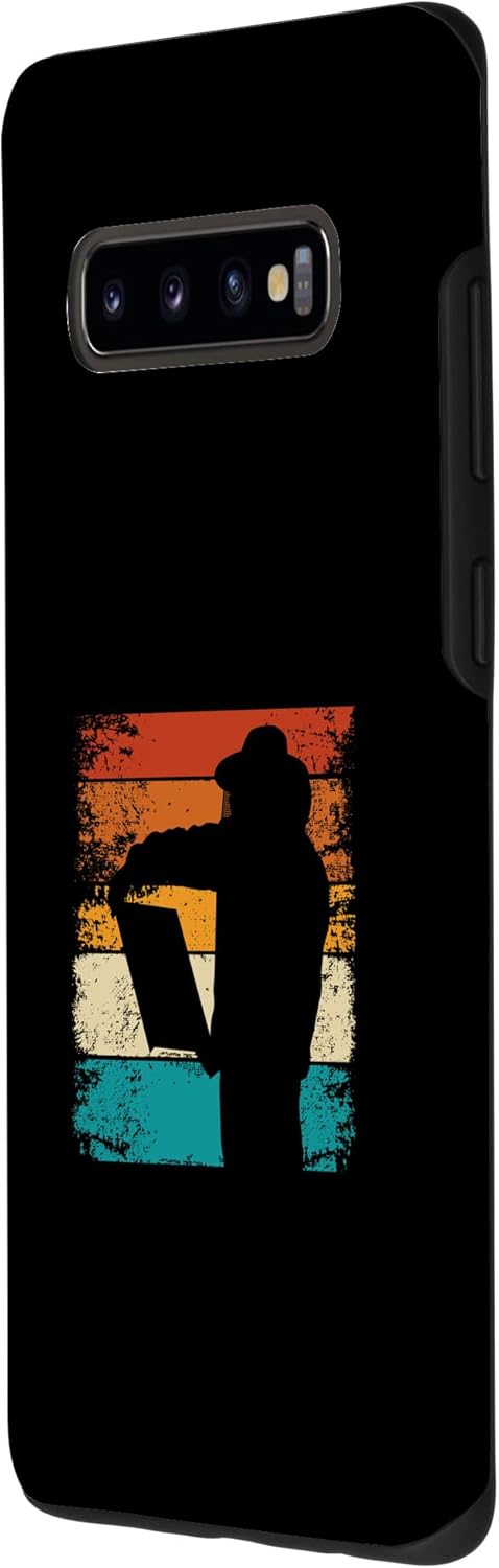 Galaxy S10+ Beekeeper Accessories Beekeeping Gloves Retro Bees Case