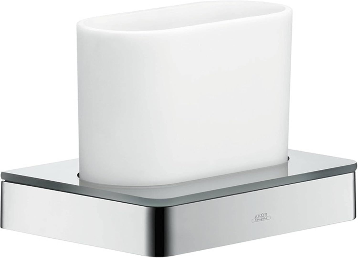 AXOR Tumbler Easy Install 42834000 – Accesorios modernos de 4 pulgadas en cromo, 42834000