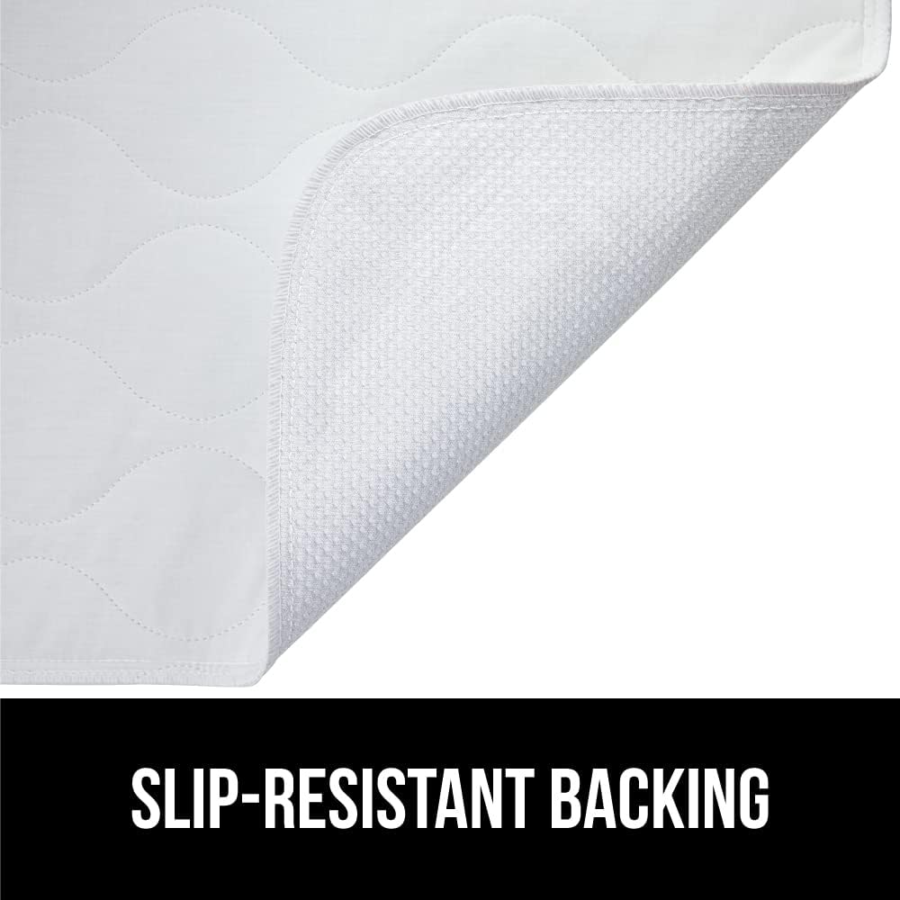 Gorilla Grip Cubierta para colchón resistente a filtraciones Cubierta para colchón de niños pequeños con incontinencia con certificación de