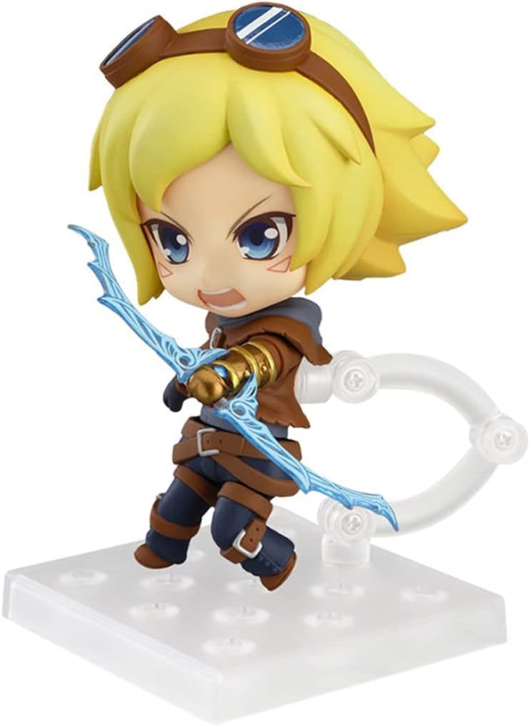 Figura de Ezreal de League of Legends, delicada y bonita estatua para regalo de mercancía de League of Legends, viene con caja original y tarjeta de
