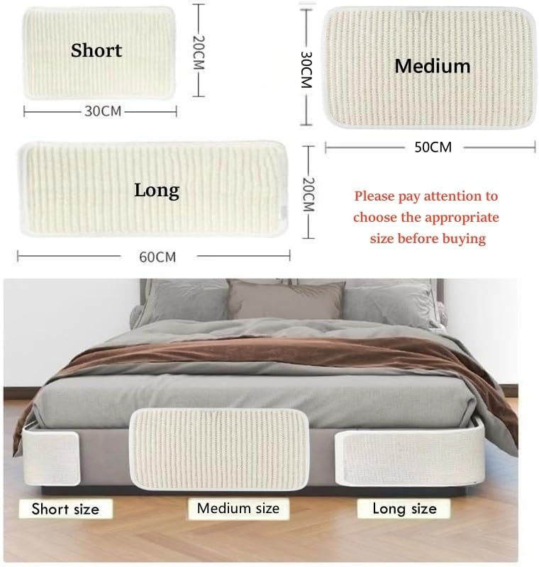 Almohadilla rascador de sisal natural para gatos, sofá, cama, muebles, protector de esquina para gatos de interior, funda de sofá, almohadilla de