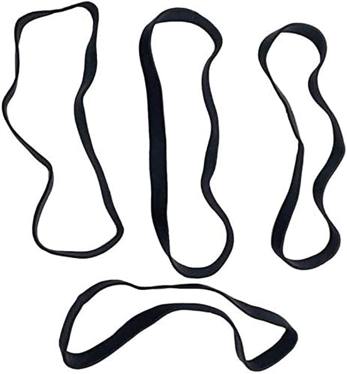 erioctry 10 bandas de goma elásticas grandes y gruesas, bandas de alta resistencia, bandas anchas fuertes y duraderas para industrial, hogar,