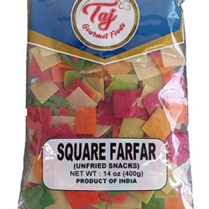 TAJ Square Farfar Fryums (tubo de pellets de trigo), 400g (14oz) TAJ Square Farfar Fryums (tubo de pellets de trigo), 400g (14oz)