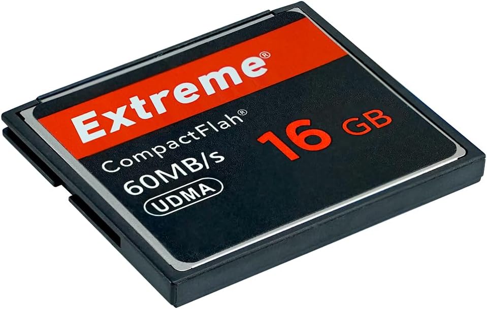 Tarjeta de memoria flash compacta de 16 GB extrema velocidad UDMA hasta 60 MBs SLR Cámara CF tarjeta