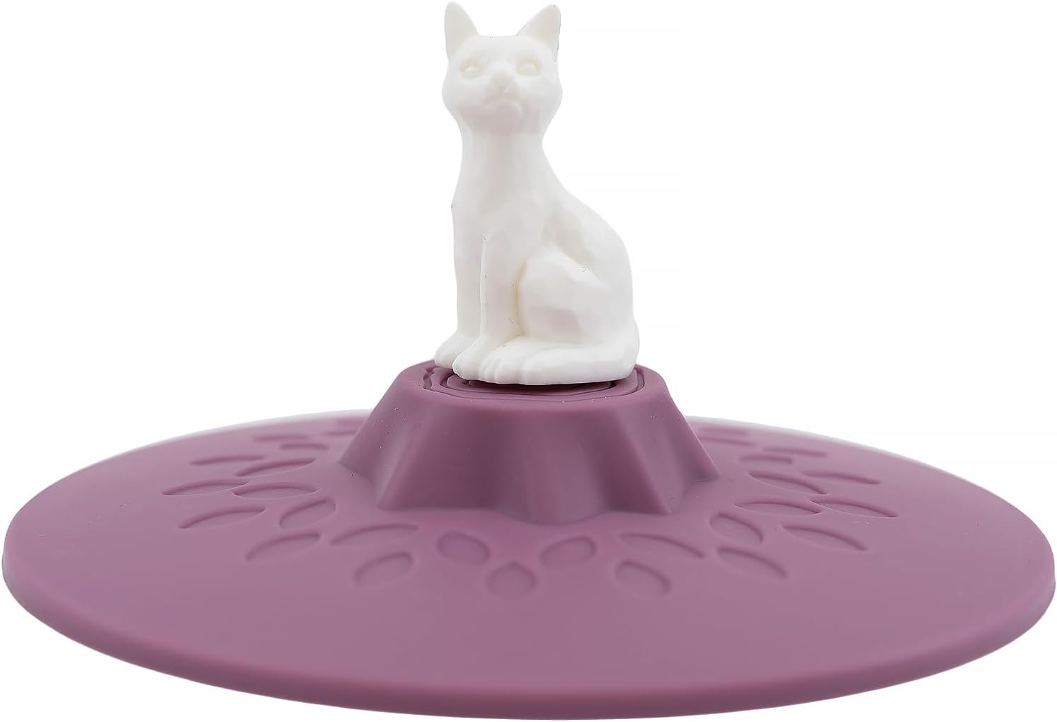 Tapa redonda de silicona de animales para cualquier taza, organizador de tapa para gabinete, se puede reutilizar, tapa de taza de café, cubierta de