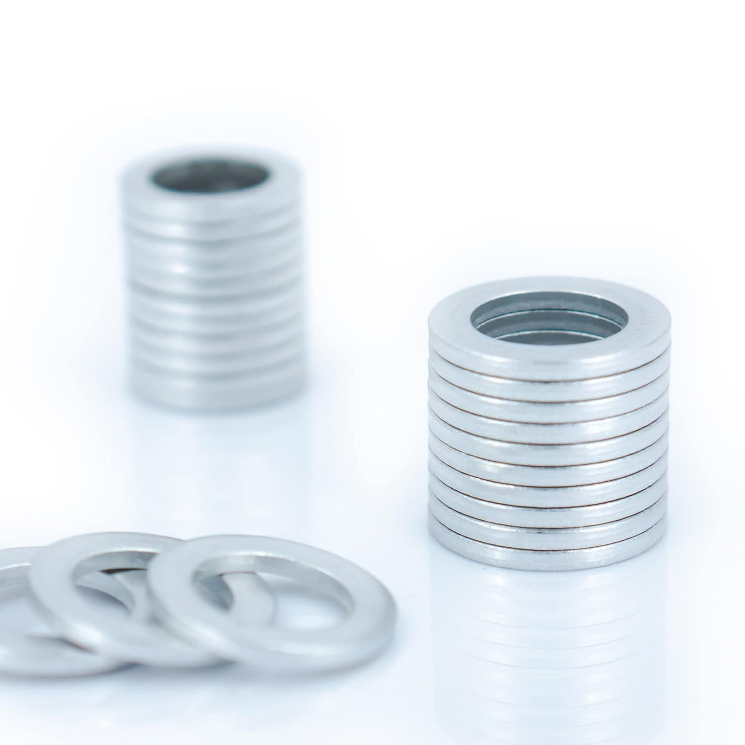Junta de tapón de drenaje de aceite M14, arandela de trituración de aluminio, para cambio de aceite, anillo de sellado por KeeRoarin