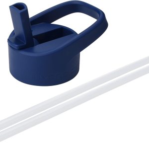 HYDRO CELL Tapa deportiva con popote para botellas de agua de boca ancha, tapa de repuesto de boquilla abatible sin BPA, 64 onzas, 40 onzas, 32 HYDRO CELL Tapa deportiva con popote para botellas de agua de boca ancha, tapa de repuesto de boquilla abatible sin BPA, 64 onzas, 40 onzas, 32