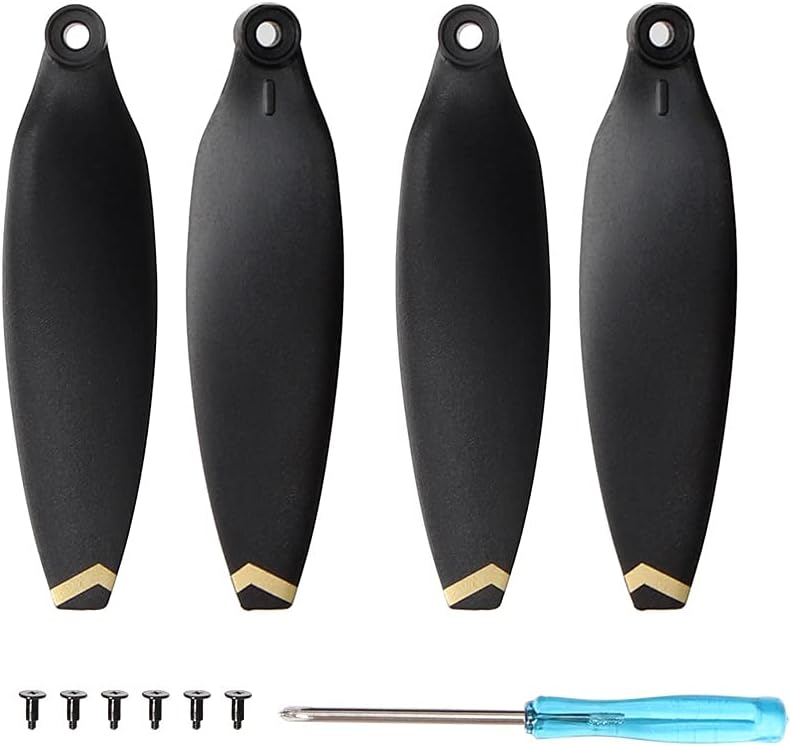Hélice de dron para FIMI X8 Mini Hélice CWCCW de liberación rápida para FIMI X8 Mini Drone Accesorios (Color  Dorado)