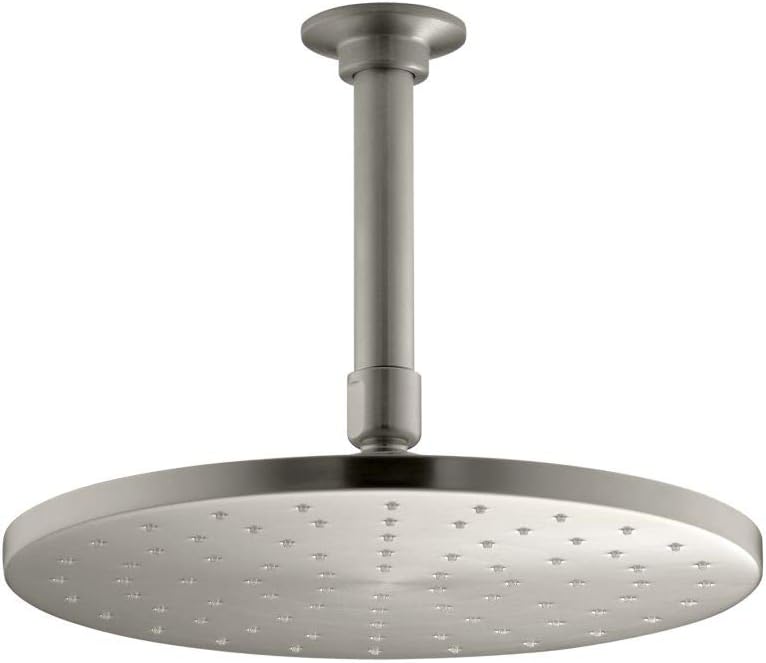 Kohler K-13689-G-BN – Cabezal de ducha, níquel cepillado vibrante
