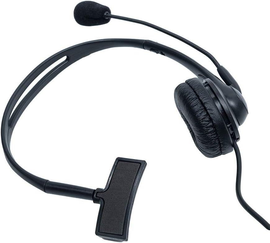 Caroo Walkie Talkie Auricular con cancelación de ruido Auriculares para Kenwood HYT Puxing Wouxun Baofeng UV-5r bf888s tk3300 Lt-2288 Lt-3107