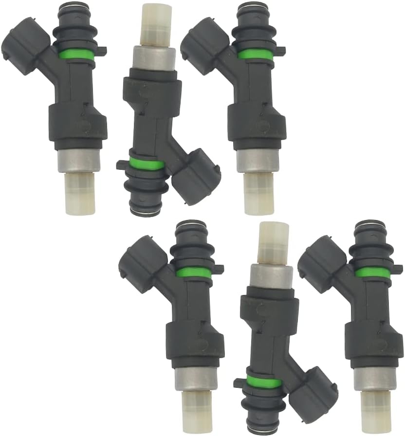 15710-66J00 6pcs inyectores de combustible 18 agujeros de repuesto para Suzuki Grand Vitara 2.7L-V6 2006-2008 FBYCS50 1571066J00